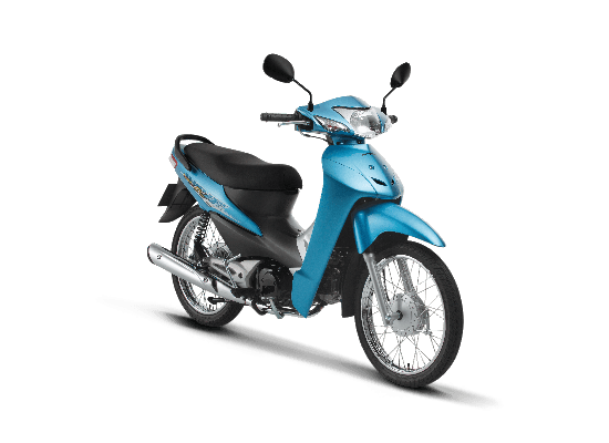 Honda Wave Alpha 100cc - xanh đen bạc
