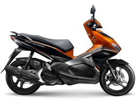 Honda Air Blade 125cc - Phiên bản thể thao - cam đen